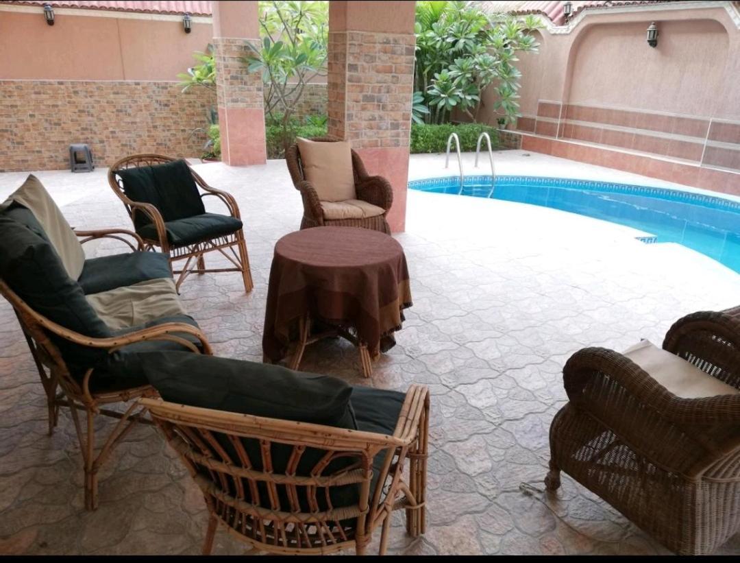 Hidden Gem With Pool Access In New Cairo Apartment Bagian luar foto